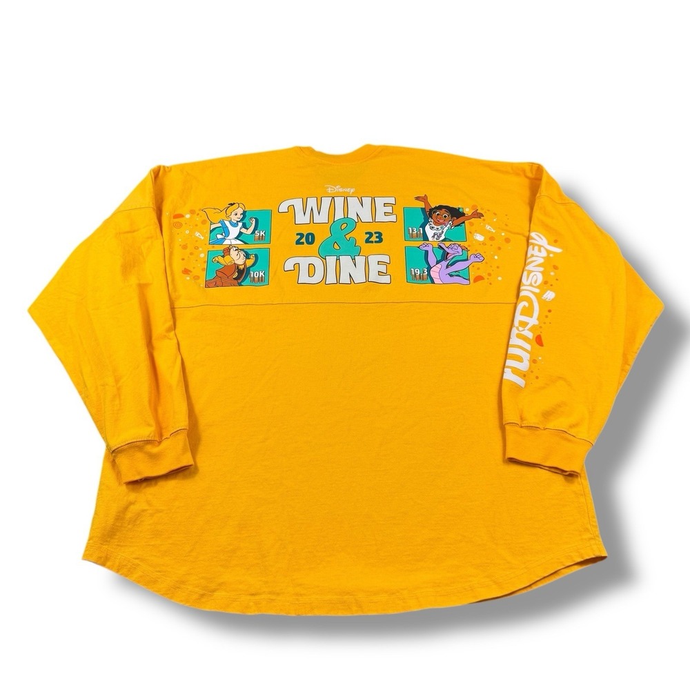 2023 Disney Parks runDisney Wine & Dine Marathon Weekend Spirit Jersey 2XL GUC